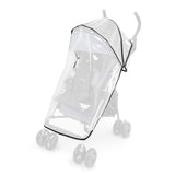 Ingenuity 3D Mini Baby Stroller Rain Cover, Weather Shield for Rain, Wind & Snow, Vented, Easy Install & Storage - Clear