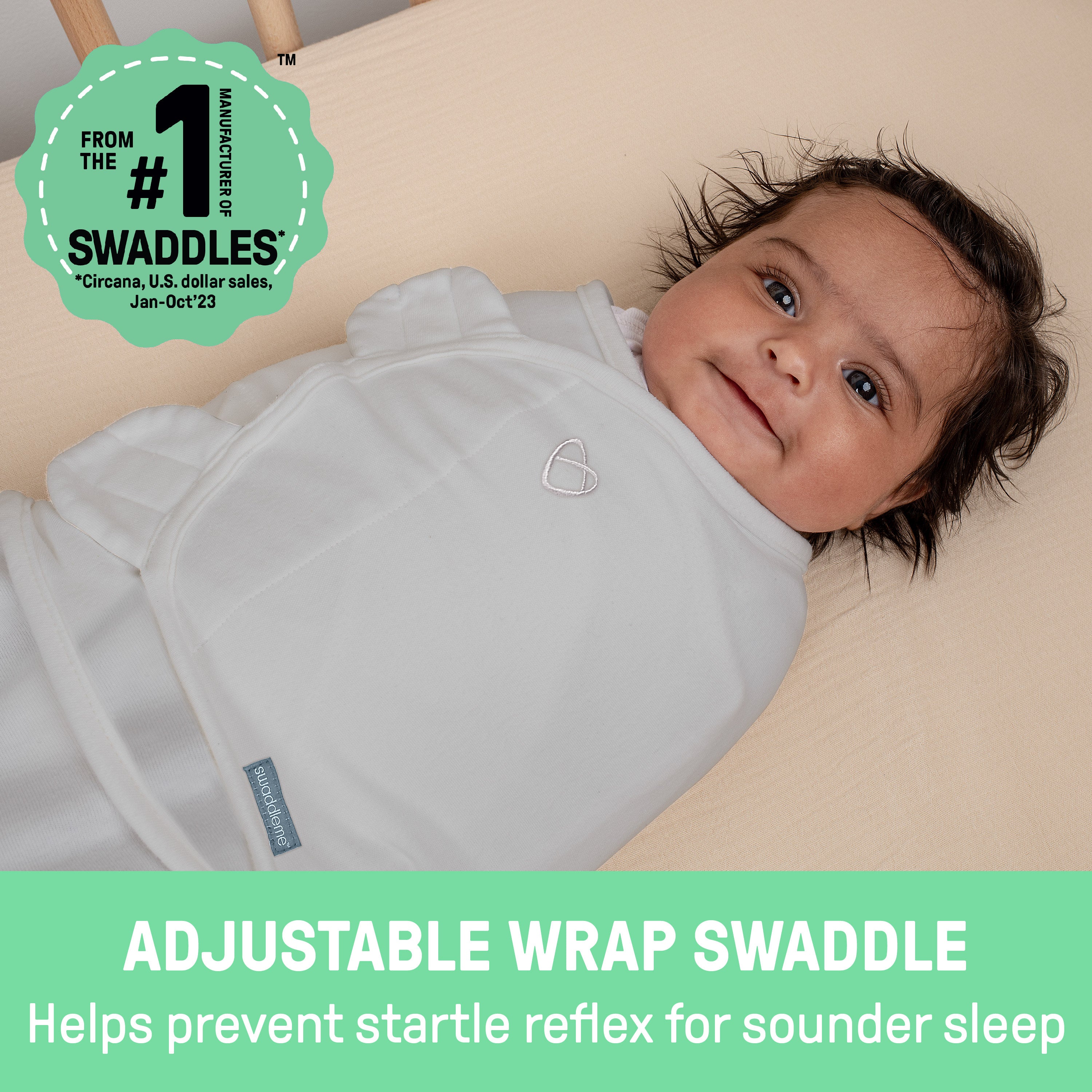 swaddleme schlafsack SwaddleMe by Ingenuity All Season Swaddle, Size 0-3 months, 1pk