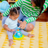 Bright Starts Press & Glow Spinner Cause and Effect Musical Baby Toy