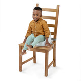 Simplicity Seat Easy-Clean Baby Booster Seat - Grey