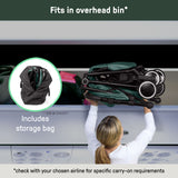 Ingenuity 3D Travelmate Pro Compact Travel Stroller with Ride-Along Buddy Board, One-Hand Fold, Car Seat Compatible, Protective Canopy