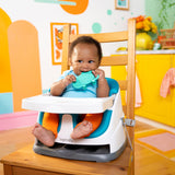 Bright Starts Tame Your Tusks Silicone Teether, Elephant, Blue