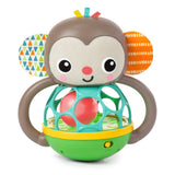 Bright Starts Grab & Giggle Monkey Multi-Sensory Toy, Unisex, 6 Months+