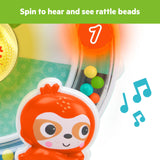 Bright Starts Spinning Sounds Suction Cup Spinner, 45+ Songs, Lights & Sounds, High Chair Toy for 3 Months+