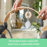 Ingenuity Every Season Swing 'n Go Portable Swing - For Ages 0-9 Months - Wesley