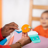 Perfect Pair 2-in-1 Teether Toy  Coffee, Donut, Avocado & Toast