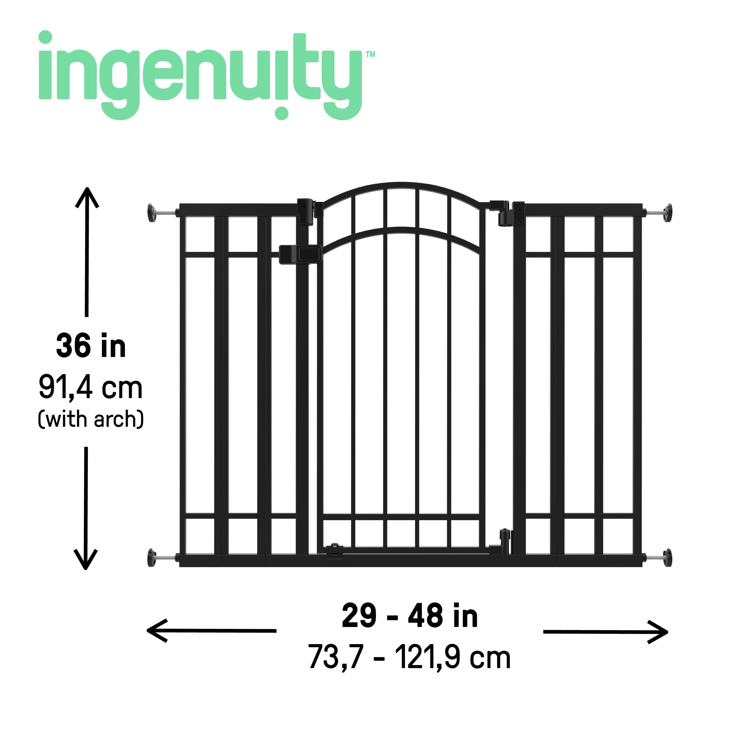 The Doorway 48W Series Pet and Baby Gate, Openings 28.5 to 48