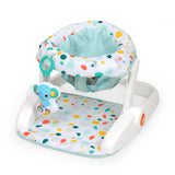 Bright Starts Learn-to-Sit 2-Position Baby Floor Seat with Elephant Toy, Unisex, 4-12 Months