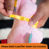 Baby Einstein Sea Dreams Seahorse Plush Soother Toy, with Music and Lights - Pink