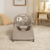 Ingenuity Nestle Vibrating Rocker, Toy Bar & Travel Bag - Mocha