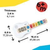 Baby Einstein + Hape Rock & Strum Magic Touch Guitar Toy, Ages 6+ Months
