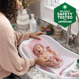 Summer by Ingenuity Comfy Clean Deluxe Newborn to Toddler Tub