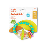 Bright Starts Grab & Spin Rattle and Teether Toy
