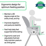 Ingenuity Trio Foldaway 6-in-1 Baby High Chair - Quill