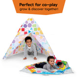 Baby Einstein Discover More 4-in-1 Developmental Play Gym & Activity Mat, Ages 0+ Months