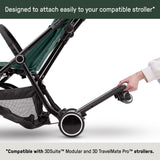 Ingenuity FoldAway Ride-On Board with Removable Seat, Standing or Seated Ride, Folds with Stroller