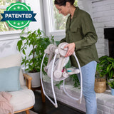 Ingenuity Soothe 'n Delight Portable Baby Swing with Music, Cozy Kingdom