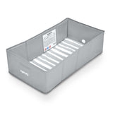 Ingenuity Tuckaway Toddler Tub, Converts Shower to Tub, Folds to Store, 12M-5Y- Grey