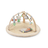 Ingenuity Every Season Plush Lambswool Baby Play Gym - Natural