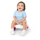 Marvel Spidey and His Amazing Friends 2-in-1 My Travel Potty by Bright Starts, Red and Blue - Spidey