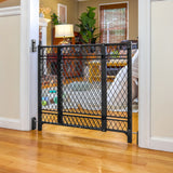 Ingenuity The Doorway 42W Series Baby and Dog Gate, Openings 28-42", Wide 26" Tall - Matte Black