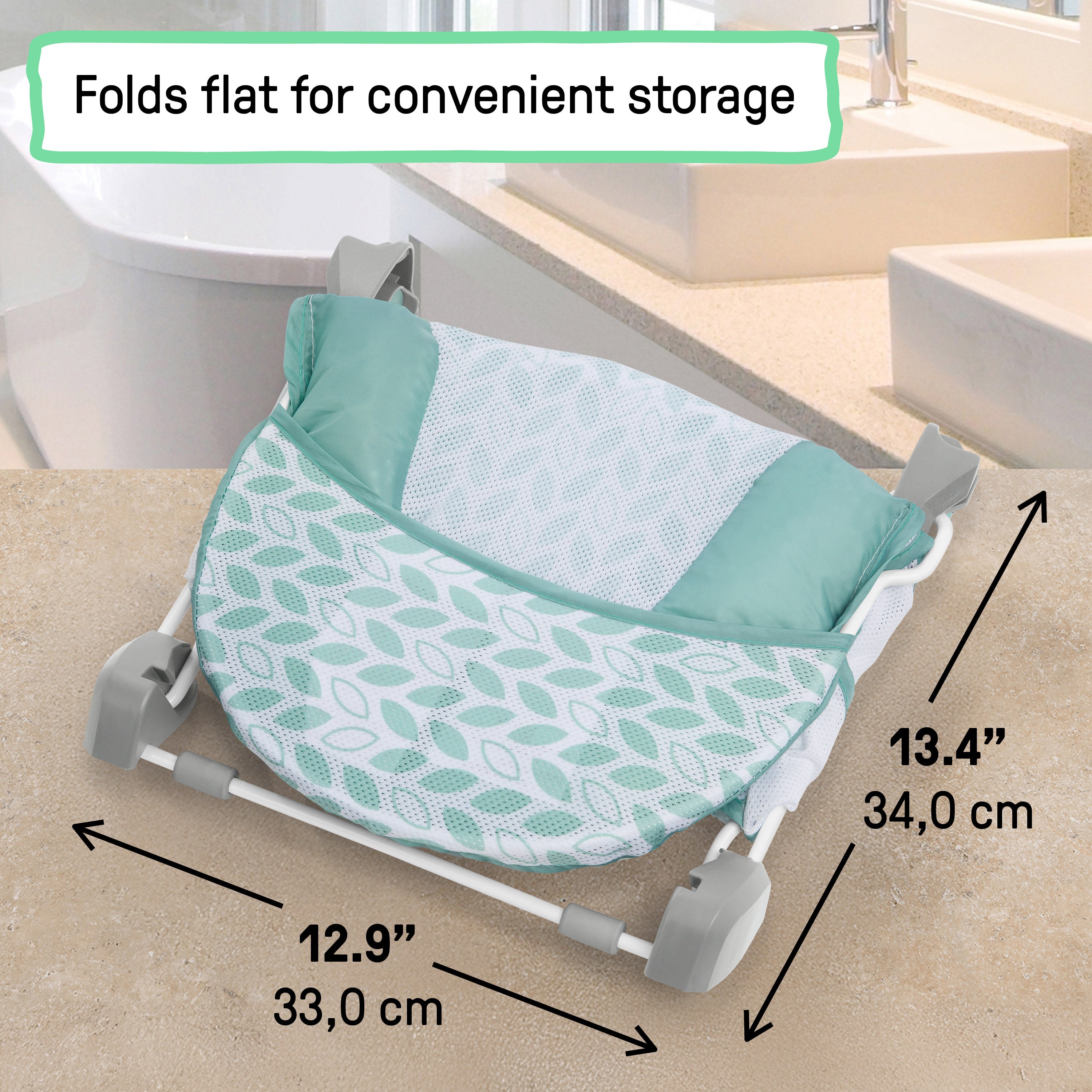 how to fold summer infant bath seat Foldaway 2-Position Bather