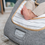 Ingenuity Boutique Collection Rocking Seat with Premium Plush Fabrics, Bella Teddy