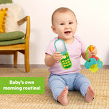 Bright Starts Morning Routine 2-Piece Gift Set with Teether Toy, Unisex, 3 Months+