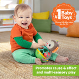 Bright Starts Giggle & Rattle Gift Set, 2-PK, Monkey and Elephant