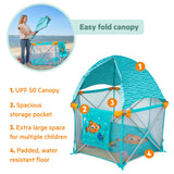 Disney Baby Finding Nemo Pop 'N Play Deluxe Portable Playard by Bright Starts
