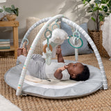 Ingenuity Sheppys Spot Ultra Plush Baby Activity Gym & Tummy Time Mat, Corrie