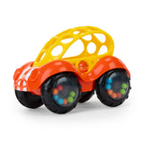 Oball Easy Grasp Rattle & Roll Buggie Push Car Infant Crawling Toy