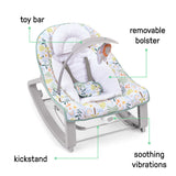 Ingenuity Keep Cozy 3-in-1 Grow with Me Baby Bouncer, Rocker & Toddler Seat, Madi