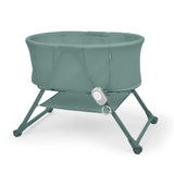 Ingenuity Snooze & Stow Easy-Folding Bassinet with Sound, Light & Vibration - Luxe Evergreen