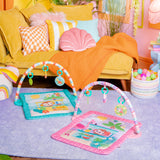 Bright Starts Pink Palms Tiki Toy Bar Activity Gym