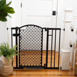 The Doorway 42W Series Pet and Baby Gate, Openings 28"- 42" Wide, 30" Tall - Espresso