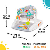 Bright Starts Learn-to-Sit 2-Position Floor Seat - Playful Paradise