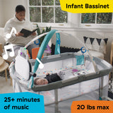 Kick & Snooze 3-in-1 Playard