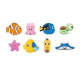 Disney Finding Nemo Just Keep Splashing 8 Piece Bath Set by Bright Starts, Unisex, 9 Months+