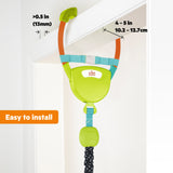 Bright Starts Bounce 'n Spring Deluxe Door Jumper with Take-Along Toys