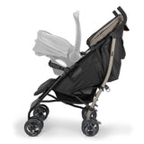 Ingenuity 3Dlite Jewel Convenience Stroller  Lightweight Folding Stroller with Car Seat Compatibility & Extra-Large Canopy - Khaki