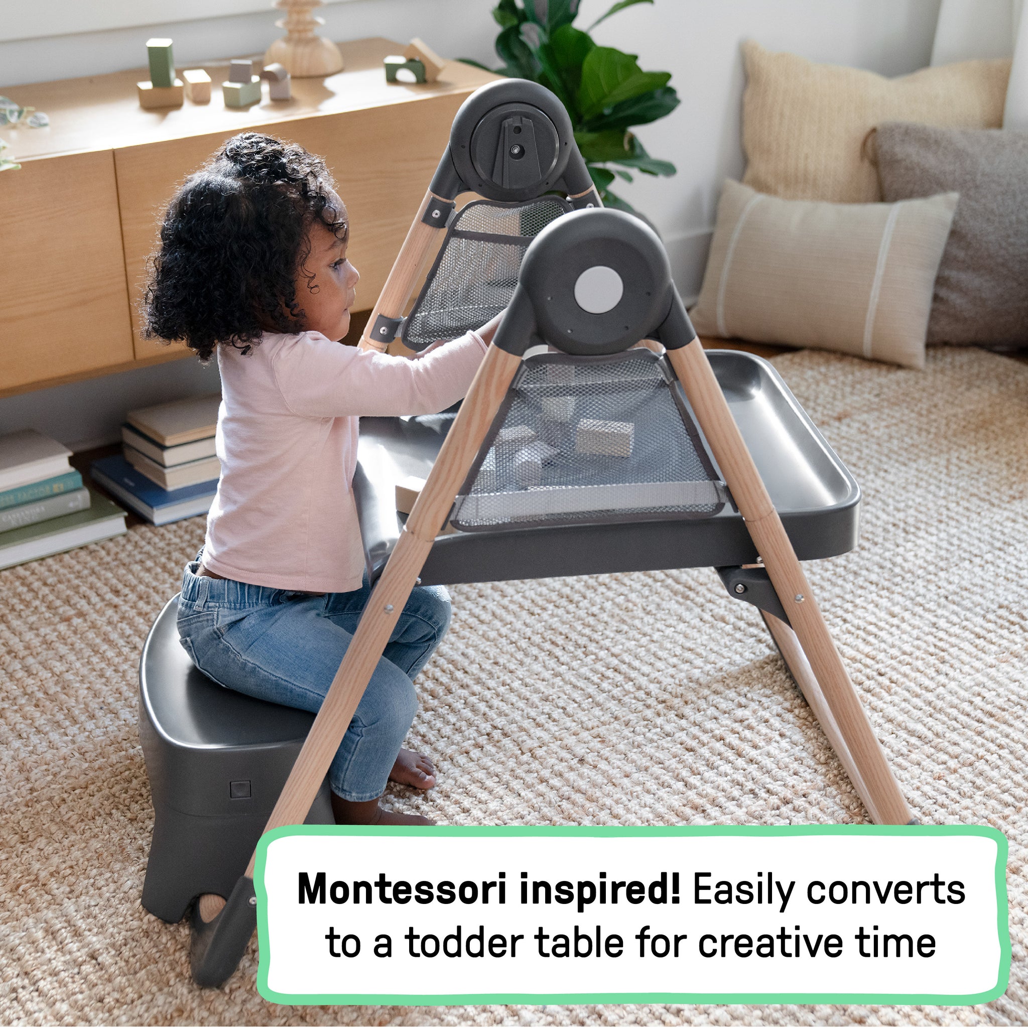 Proper Positioner Create Up Multi-Mode Deluxe Folding High Chair