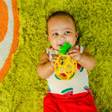 Bright Starts Hold My Own Easy-Grasp Teether Toy  Pineapple