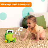 Bright Starts Bop Around Frog Crawl & Chase Pal, Unisex, 6 Months+