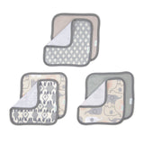 CLEAN & CUDDLY HOODED CHARACTER TOWEL - GRAZER & CLEAN & CUDDLY 6-PACK TERRY WASHCLOTH SET - GRAZER & CLEAN