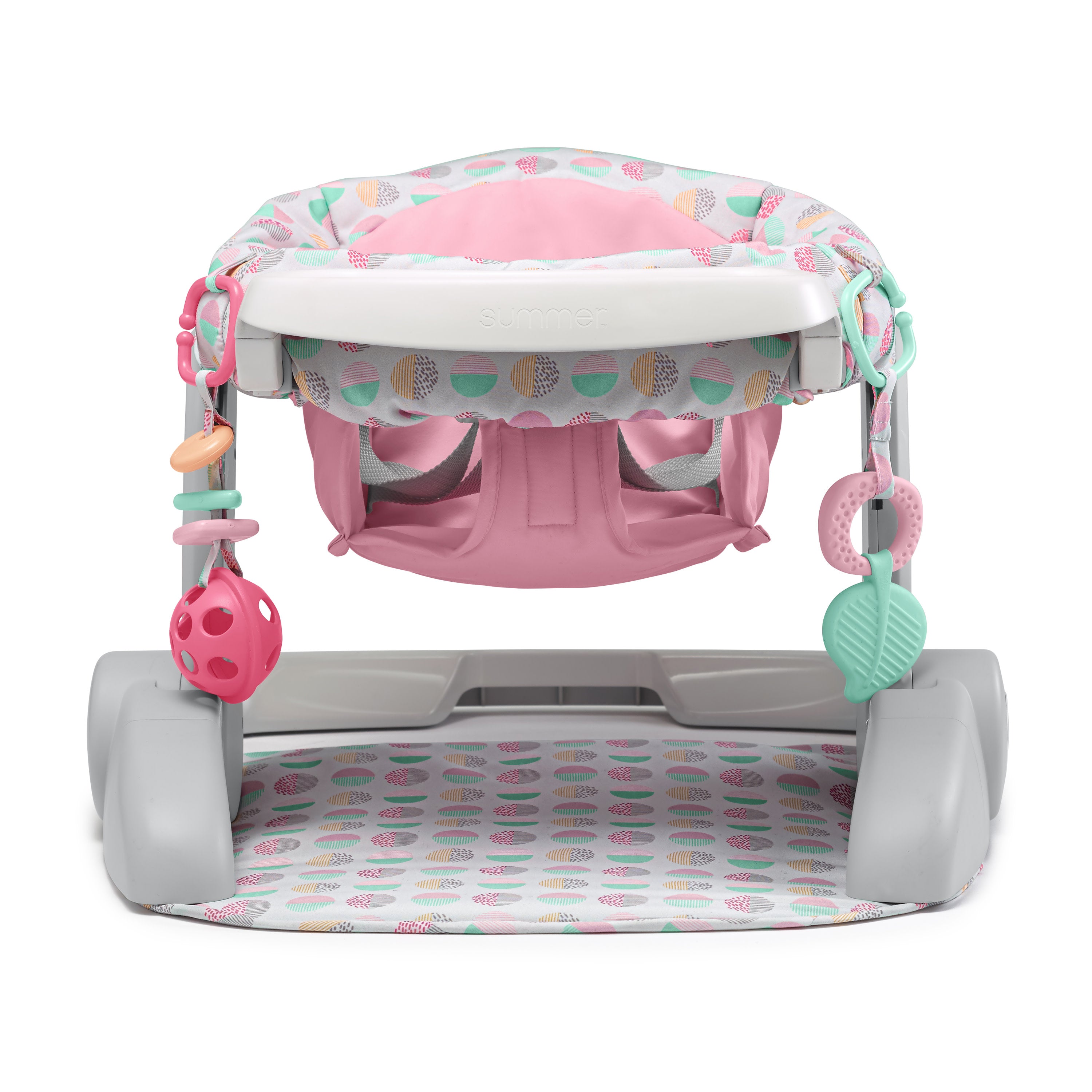 Learn-to-Sit Stages 3-position Seat Sweet-and-Sour Pink – Kids2, LLC