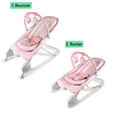 2-in-1 Bouncer & Rocker Duo - Pink