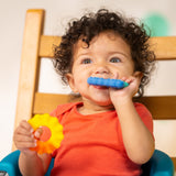 Bright Starts Chance of Smiles Silicone Teether 2-Pack - Sun and Rainbow