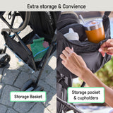 3Dmini Convenience Stroller - Dusty Blue