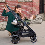 Ingenuity 3DSuite Modular Stroller with Reversible Seat, One-Hand Fold, Car Seat Compatible & Extra-Large Storage - Cashew